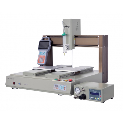 雙工作位視覺壓電噴射點膠機(jī)SPS-413D-2Y