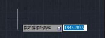 CAD如何通過兩點(diǎn)確定偏移距離？